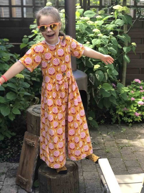 Jumpsuit child with wide pants or skirt | size 92 - 122 - Image 7