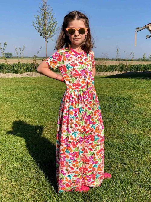 Jumpsuit child with wide pants or skirt | size 92 - 122 - Image 4