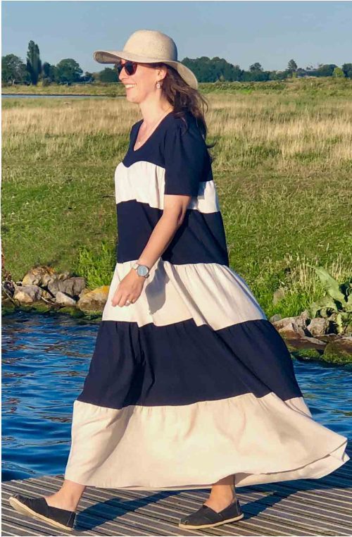 Maxi-jurk patroon: Chique en comfortabel! - Afbeelding 2