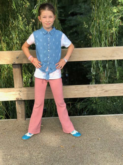 Flared pants kind | maat EU 92-128 | Naaipatroon - Afbeelding 3