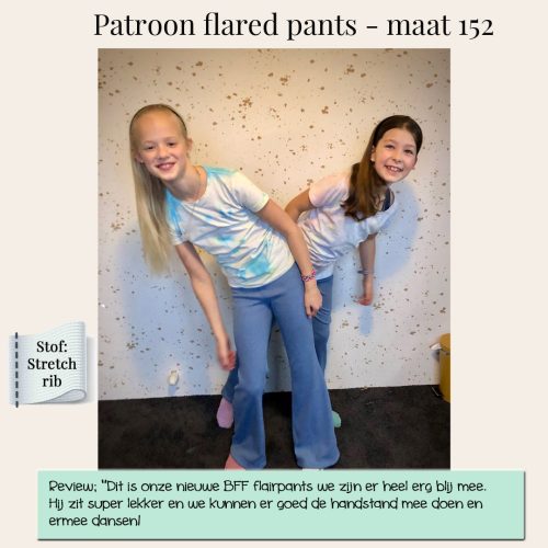 Flared pants kind | maat EU 92-128 | Naaipatroon - Afbeelding 7