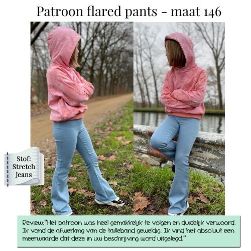 Flared pants kind | maat EU 92-128 | Naaipatroon - Afbeelding 11