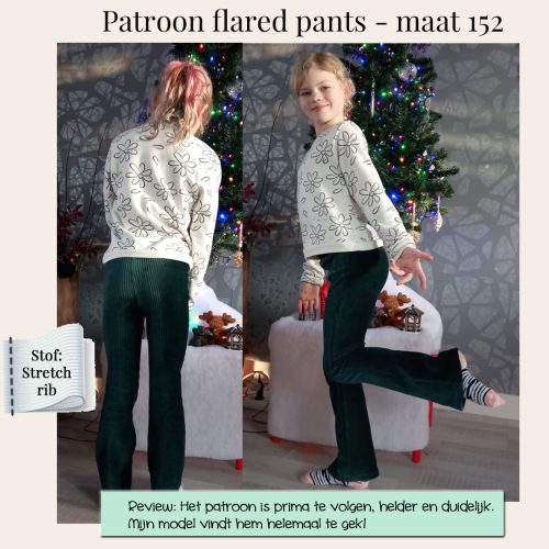 Flared pants kind | maat EU 92-128 | Naaipatroon - Afbeelding 9