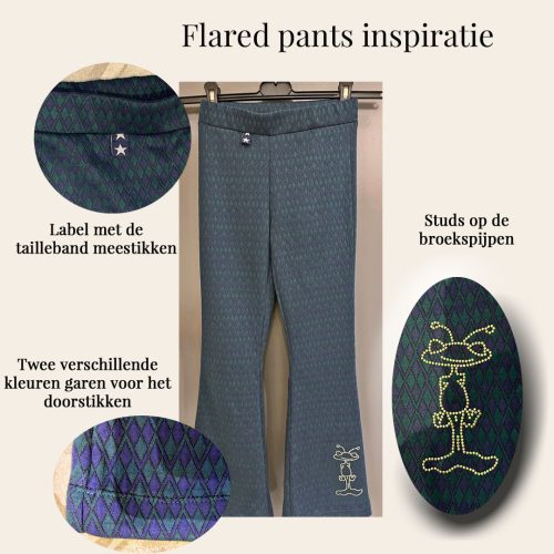 inspiratie flared pants