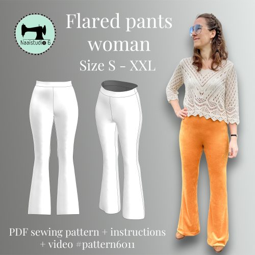 flared pants pattern woman